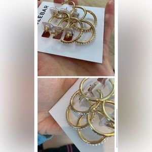 Brand new baublebar earring set